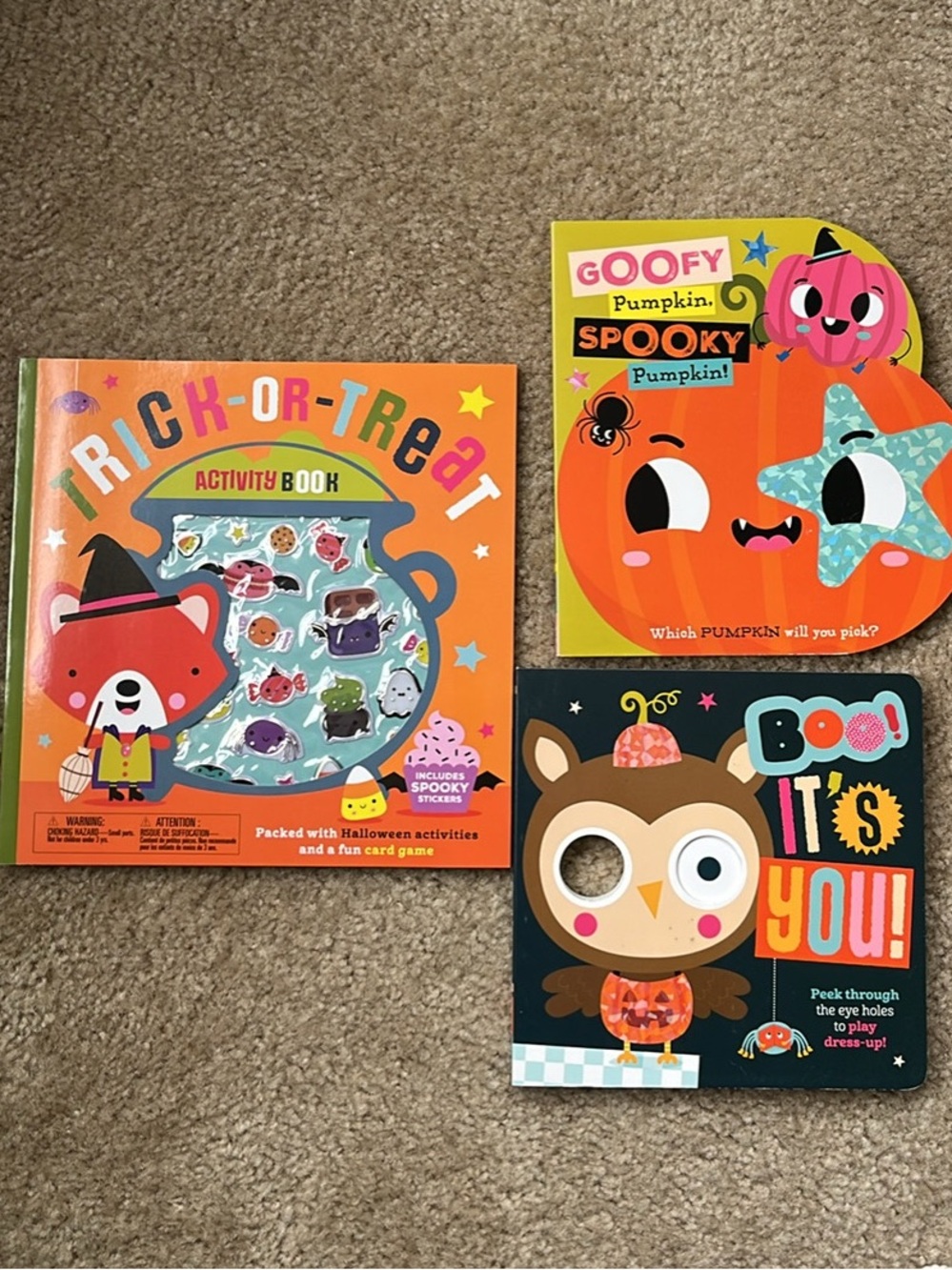 3 New Kids Gigglescape Halloween Books